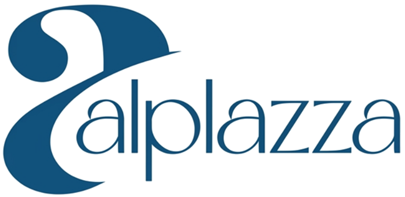 Alplazza logo with transparent background